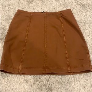 Free people mini skirt